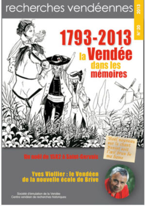 Recherches vendéennes n° 20 – 2013
