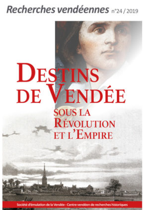 Recherches vendéennes N°24 – 2019