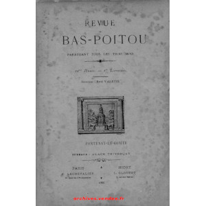 Revue du Bas-Poitou 1901
