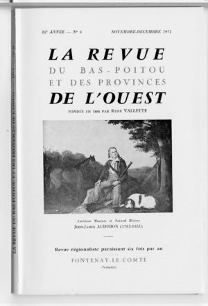 Revue du Bas-Poitou 1971 – 6eme livraison
